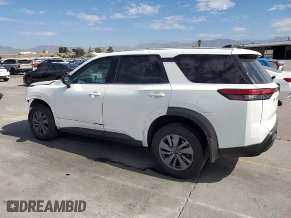 2025 Nissan Pathfinder S с VIN 5N1DR3AA9SC212425, выставлен на аукционе Copart как лот 81694085 с пробегом 9 983 миль миль и Списание • Salvage title. История ставок и продаж доступна на DreamBid. Изображение 2.