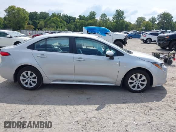 2024 Toyota Corolla LE with VIN 5YFB4MDE4RP108408, listed as a IAAI auction lot 43217106 with 11,693 mi miles and . Bid and sale history available at DreamBid. Image 13.