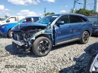 2025 Kia Sorento SX Prestige with VIN KNDRKDJG4S5352380, listed as a Copart auction lot 71457225 with 933 mi miles and Salvage title. Bid and sale history available at DreamBid. Image 1.