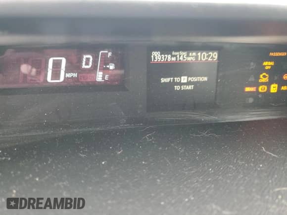 2016 Toyota Prius Two with VIN JTDKDTB37G1118024, listed as a Copart auction lot 85642625 with 139,378 mi miles and Salvage title. Bid and sale history available at DreamBid. Image 9.