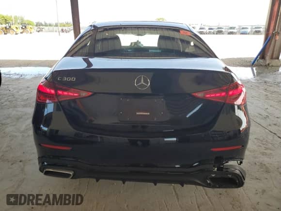 2024 Mercedes-Benz C 300 с VIN W1KAF4GB4RR202145, выставлен на аукционе Copart как лот 70508685 с пробегом 22 812 миль миль и Списание • Salvage title. История ставок и продаж доступна на DreamBid. Изображение 6.