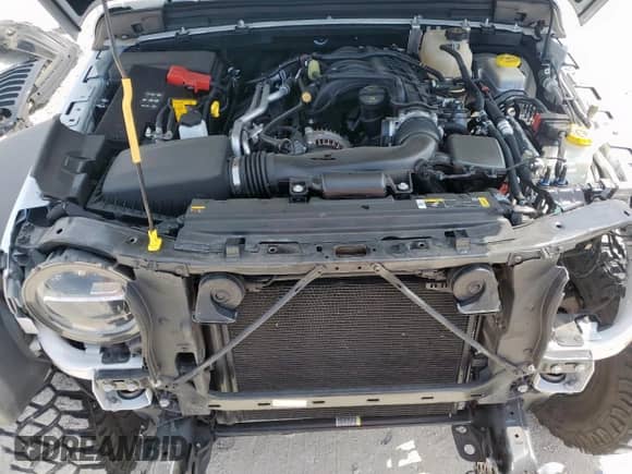 2022 Jeep Wrangler Sport S с VIN 1C4GJXAG5NW259605, выставлен на аукционе Copart как лот 57659775 с пробегом 14 864 миль миль и Списание • Salvage title. История ставок и продаж доступна на DreamBid. Изображение 11.