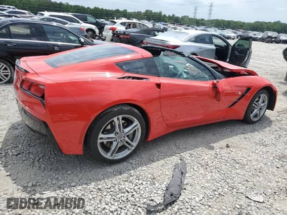 2017 Chevrolet Corvette 1LT с VIN 1G1YB2D70H5109758, выставлен на аукционе Copart как лот 63205154 с пробегом 5 471 миль миль и Списание • Salvage title. История ставок и продаж доступна на DreamBid. Изображение 3.
