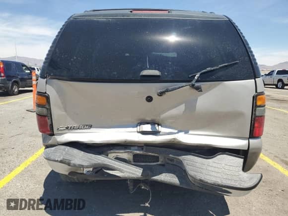 2006 Chevrolet Tahoe Z71 with VIN 1GNEC13Z36R111098, listed as a Copart auction lot 68204655 with 226,335 mi miles and Salvage title. Bid and sale history available at DreamBid. Image 6.