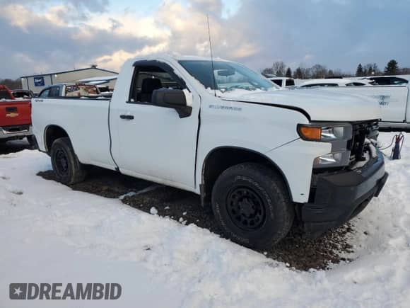 2019 Chevrolet Silverado 1500 Work Truck с VIN 3GCNYAEF9KG156456, выставлен на аукционе Copart как лот 86549404 с пробегом 61 231 миль миль и Списание • Salvage title. История ставок и продаж доступна на DreamBid. Изображение 4.