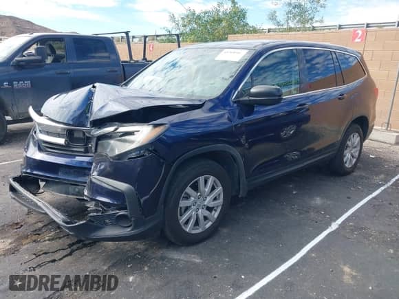 2019 Honda Pilot LX с VIN 5FNYF5H14KB026830, выставлен на аукционе IAAI как лот 43368907 с пробегом 35 259 миль миль и . История ставок и продаж доступна на DreamBid. Изображение 2.
