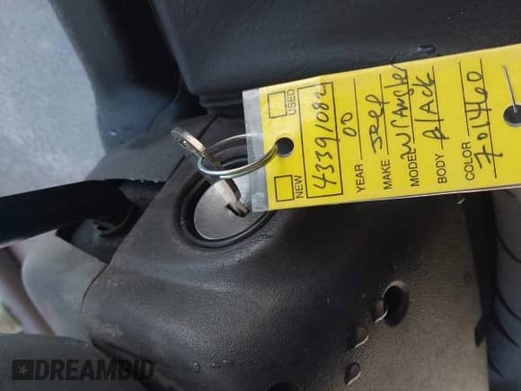 2000 Jeep Wrangler SE with VIN 1J4FA29P9YP701460, listed as a IAAI auction lot 43391082 with 121,805 mi miles and . Bid and sale history available at DreamBid. Image 11.