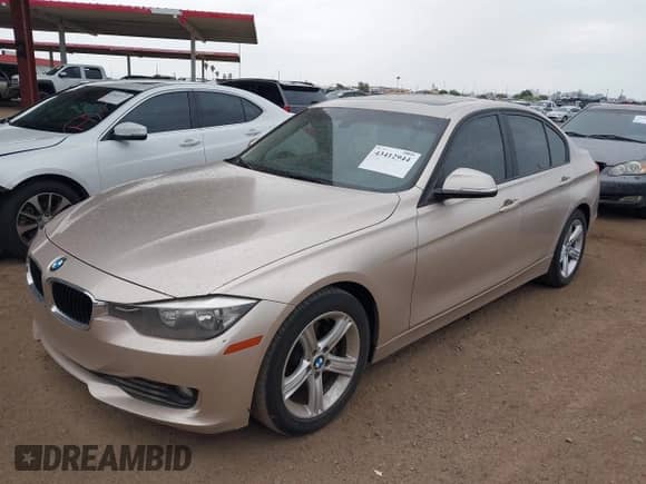 2014 BMW 3 Series 328d with VIN WBA3D3C51EK153750, listed as a IAAI auction lot 43412944 with 129,011 mi miles and . Bid and sale history available at DreamBid. Image 2.