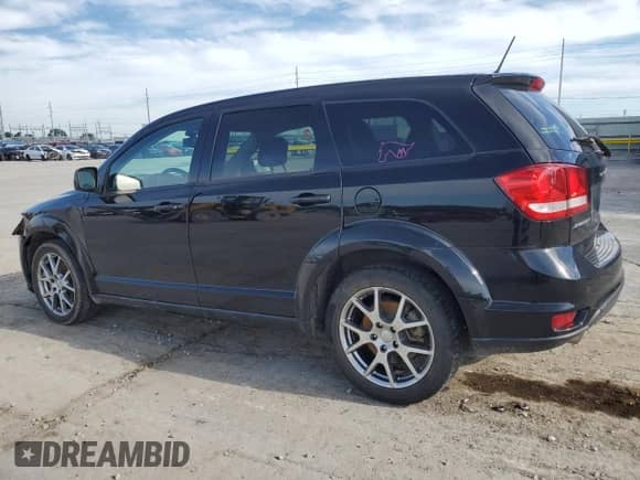 2017 Dodge Journey GT with VIN 3C4PDCEG3HT625839, listed as a Copart auction lot 63135365 with 128,463 mi miles and Salvage title. Bid and sale history available at DreamBid. Image 2.