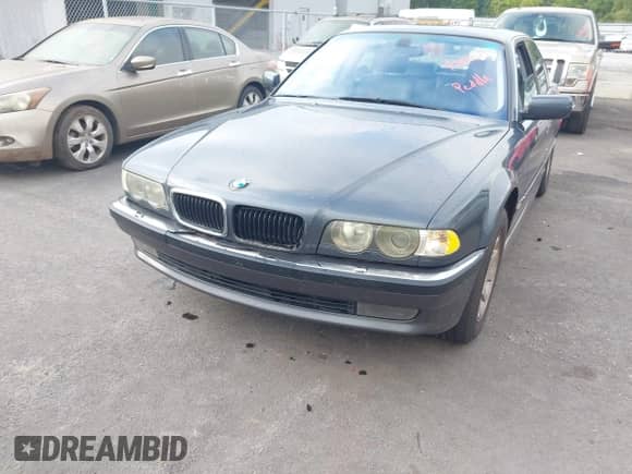 2001 BMW 7 Series 740i with VIN WBAGG83461DN88520, listed as a IAAI auction lot 42820441 with 231,620 mi miles and . Bid and sale history available at DreamBid. Image 6.