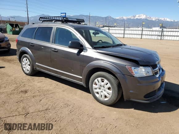 2016 Dodge Journey Canada Value with VIN 3C4PDCAB2GT246288, listed as a Copart auction lot 50791255 with 119,286 mi miles and Salvage title. Bid and sale history available at DreamBid. Image 4.