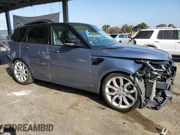 2021 Land Rover Range Rover Sport HSE Dynamic with VIN SALWR2SE4MA761109, listed as a Copart auction lot 64433205 with 56,024 mi miles and Salvage title. Bid and sale history available at DreamBid. Image 4.