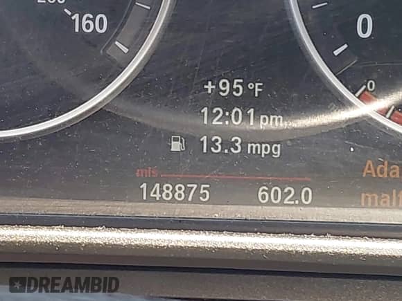 2012 BMW 5 Series 550i xDrive with VIN WBAFU9C56CC787692, listed as a IAAI auction lot 42838164 with 148,875 mi miles and . Bid and sale history available at DreamBid. Image 15.