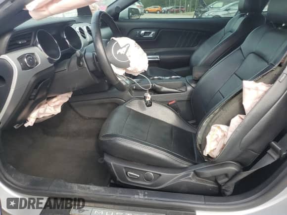 2015 Ford Mustang EcoBoost Premium with VIN 1FA6P8TH2F5316412, listed as a Copart auction lot 85851335 with Not provided miles and Salvage title. Bid and sale history available at DreamBid. Image 7.