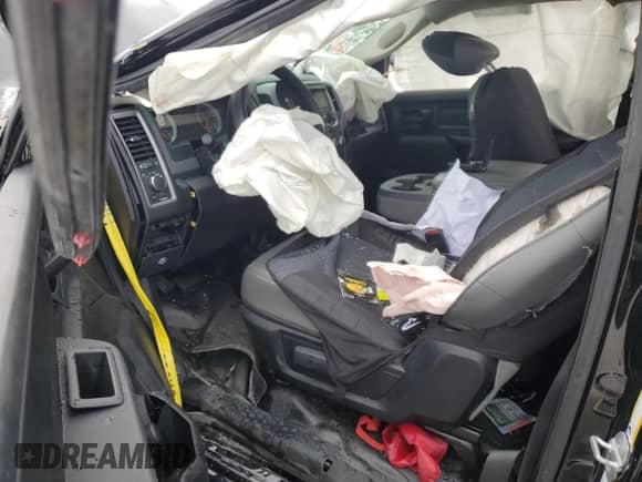 2014 Ram 1500 Tradesman with VIN 3C6JR6AT4EG139032, listed as a Copart auction lot 69196144 with Not provided miles and Salvage title. Bid and sale history available at DreamBid. Image 7.