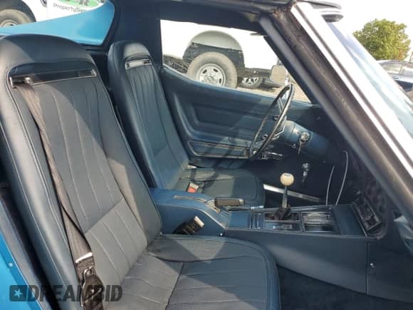 1973 Chevrolet Corvette с VIN 1X37J3S404127, выставлен на аукционе Copart как лот 71049365 с пробегом 94 353 миль миль и Списание • Salvage title. История ставок и продаж доступна на DreamBid. Изображение 10.