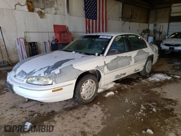 1997 Chevrolet Lumina with VIN 2G1W152MXV1109696, listed as a Copart auction lot 43299804 with 114,415 mi miles and Clean title. Bid and sale history available at DreamBid. Image 1.