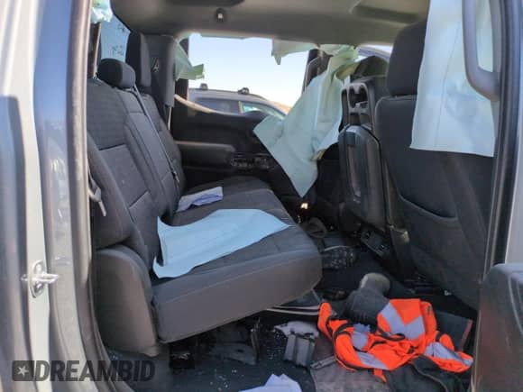 2024 Chevrolet Silverado 1500 Custom with VIN 3GCPABEK5RG119642, listed as a Copart auction lot 60936465 with Not provided miles and Salvage title. Bid and sale history available at DreamBid. Image 10.