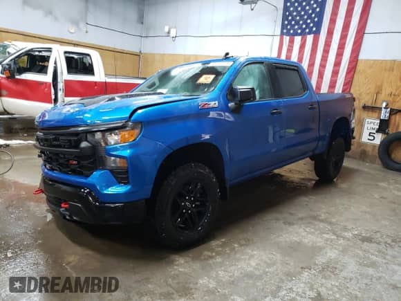 2022 Chevrolet Silverado 1500 Custom Trail Boss с VIN 3GCPDCED1NG581334, выставлен на аукционе Copart как лот 43430205 с пробегом 36 650 миль миль и На запчасти • Non repairable. История ставок и продаж доступна на DreamBid. Изображение 1.