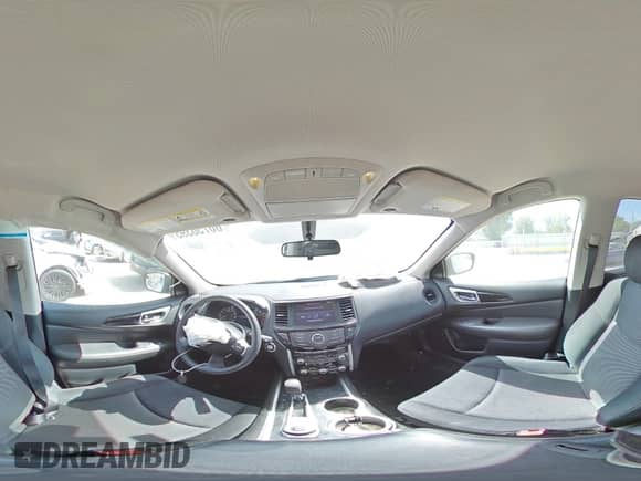 2018 Nissan Pathfinder S with VIN 5N1DR2MM7JC641657, listed as a Copart auction lot 66756395 with 63,046 mi miles and Salvage title. Bid and sale history available at DreamBid. Image 16.