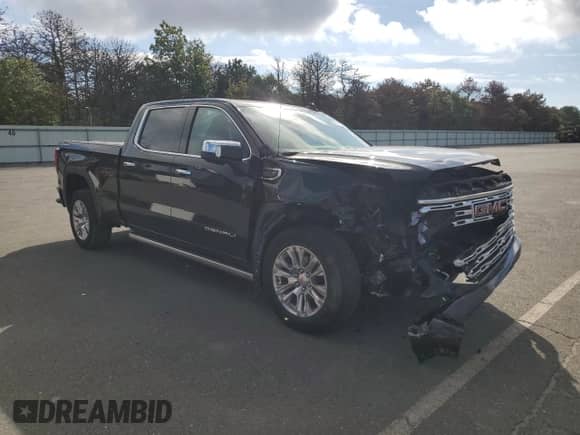 2023 GMC Sierra 1500 Denali z VIN 3GTUUGED2PG233216, wystawiony jako Copart lot #84449105 z przebiegiem 17 876 mil mil oraz Szkoda całkowita • Salvage title. Historia ofert i sprzedaży dostępna na DreamBid. Obrazek 4.
