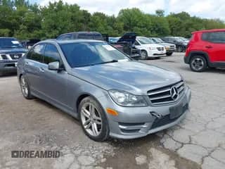 2014 Mercedes-Benz C 250 Sport with VIN WDDGF4HB5EA956477, listed as a IAAI auction lot 43284807 with 143,478 mi miles and . Bid and sale history available at DreamBid. Image 1.