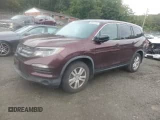 2016 Honda Pilot LX с VIN 5FNYF6H19GB109330, выставлен на аукционе Copart как лот 80454635 с пробегом 110 960 миль миль и Списание • Salvage title. История ставок и продаж доступна на DreamBid. Изображение 1.
