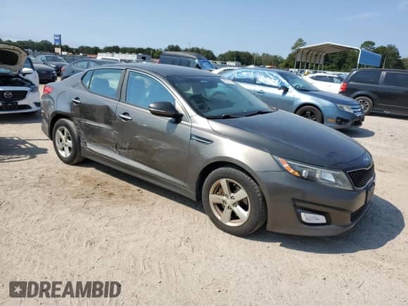 2015 Kia Optima LX с VIN 5XXGM4A79FG401348, выставлен на аукционе Copart как лот 80371845 с пробегом 104 208 миль миль и Списание • Salvage title. История ставок и продаж доступна на DreamBid. Изображение 4.
