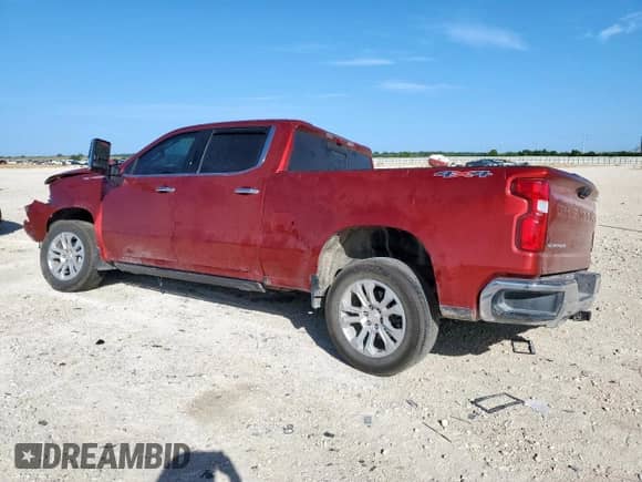 2024 Chevrolet Silverado 1500 LTZ с VIN 3GCUDGE88RG362163, выставлен на аукционе Copart как лот 67225885 с пробегом 18 116 миль миль и Списание • Salvage title. История ставок и продаж доступна на DreamBid. Изображение 2.