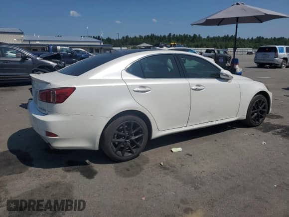 2012 Lexus IS 250 z VIN JTHCF5C29C5060645, wystawiony jako Copart lot #68281465 z przebiegiem 223 065 mil mil oraz Szkoda całkowita • Salvage title. Historia ofert i sprzedaży dostępna na DreamBid. Obrazek 3.