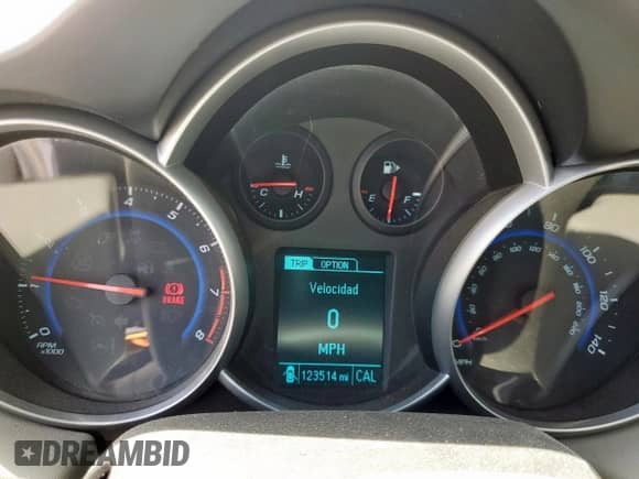 2015 Chevrolet Cruze LS with VIN 1G1PB5SH4F7209002, listed as a Copart auction lot 64931635 with 123,514 mi miles and Salvage title. Bid and sale history available at DreamBid. Image 9.