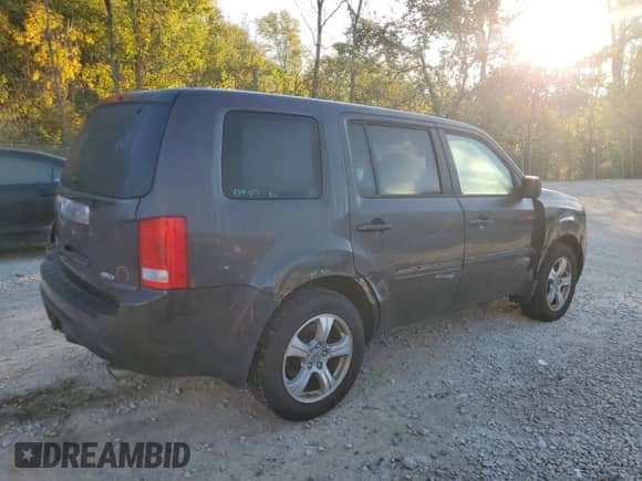 2013 Honda Pilot EX-L with VIN 5FNYF4H55DB077902, listed as a Copart auction lot 84380415 with 101,492 mi miles and Salvage title. Bid and sale history available at DreamBid. Image 3.