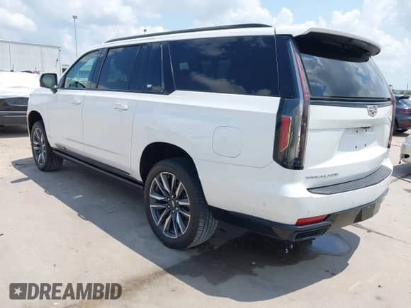 2023 Cadillac Escalade ESV 4WD Sport Platinum с VIN 1GYS4RKL3PR310961, выставлен на аукционе IAAI как лот 42954696 с пробегом 10 765 миль миль и . История ставок и продаж доступна на DreamBid. Изображение 3.