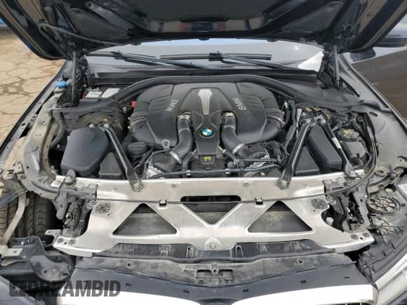 2018 BMW 7 Series 750i xDrive with VIN WBA7B0C52JG527205, listed as a Copart auction lot 57452265 with 120,655 mi miles and Clean title. Bid and sale history available at DreamBid. Image 11.