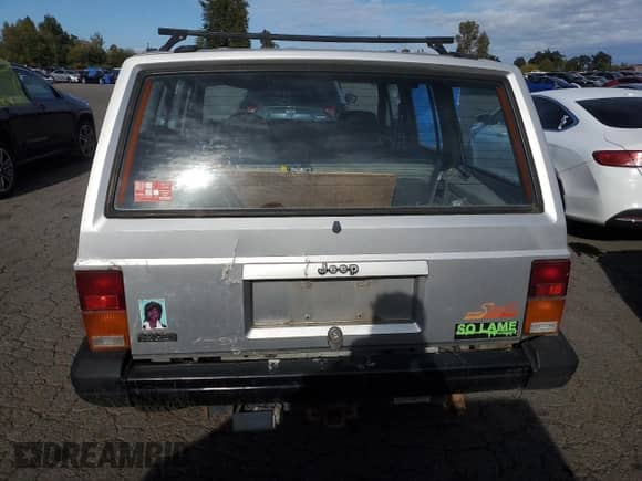 1991 Jeep Grand Cherokee with VIN 1J4FJ88S6ML629711, listed as a Copart auction lot 75443884 with 199,336 mi miles and Salvage title. Bid and sale history available at DreamBid. Image 6.