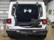 2022 Jeep Wrangler Unlimited Sahara with VIN 1C4HJXEG7NW172299, listed as a Copart auction lot 43535965 with 19,709 mi miles and Salvage title. Bid and sale history available at DreamBid. Image 6.