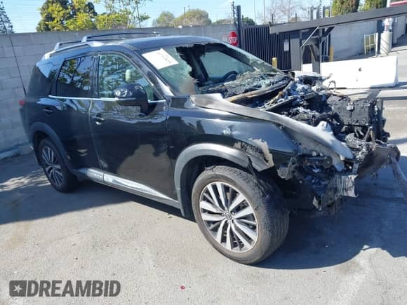 2022 Nissan Pathfinder Platinum с VIN 5N1DR3DH3NC227564, выставлен на аукционе IAAI как лот 41711835 с пробегом Не указан миль и . История ставок и продаж доступна на DreamBid. Изображение 1.