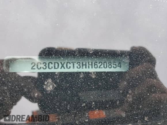 2017 Dodge Charger R/T с VIN 2C3CDXCT3HH620854, выставлен на аукционе Copart как лот 82112735 с пробегом 63 262 миль миль и Списание • Salvage title. История ставок и продаж доступна на DreamBid. Изображение 12.