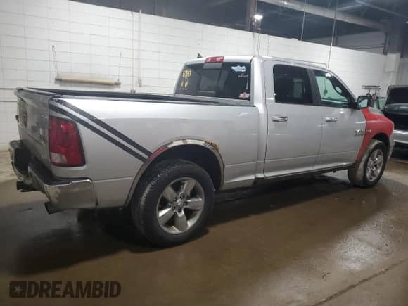 2013 Ram 1500 Lone Star with VIN 1C6RR7TTXDS687789, listed as a Copart auction lot 57658565 with 273,593 mi miles and Salvage title. Bid and sale history available at DreamBid. Image 3.