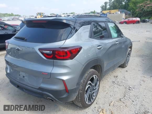 2025 Chevrolet TrailBlazer RS with VIN KL79MTSL7SB006936, listed as a IAAI auction lot 42416069 with 21,839 mi miles and . Bid and sale history available at DreamBid. Image 4.