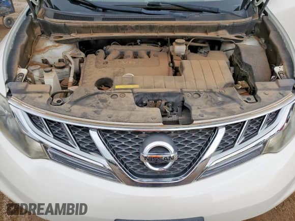 2013 Nissan Murano SV with VIN JN8AZ1MU6DW212762, listed as a Copart auction lot 66751265 with 95,621 mi miles and Clean title. Bid and sale history available at DreamBid. Image 12.