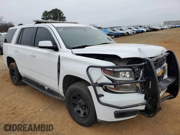 2019 Chevrolet Tahoe Commercial с VIN 1GNLCDEC9KR335455, выставлен на аукционе Copart как лот 43638045 с пробегом 86 894 миль миль и Списание • Salvage title. История ставок и продаж доступна на DreamBid. Изображение 4.
