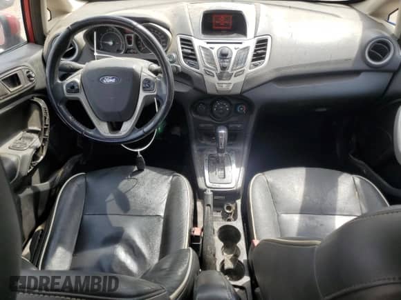 2012 Ford Fiesta SEL with VIN 3FADP4CJ0CM111809, listed as a Copart auction lot 53982225 with 110,401 mi miles and Salvage title. Bid and sale history available at DreamBid. Image 8.