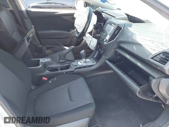 2022 Subaru Impreza with VIN 4S3GKAB63N3604437, listed as a IAAI auction lot 42386486 with 23,384 mi miles and . Bid and sale history available at DreamBid. Image 5.