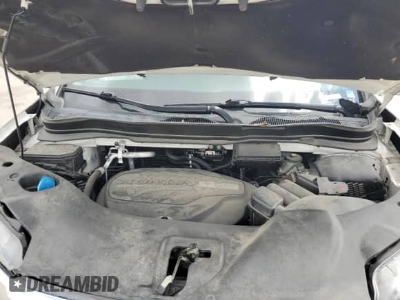 2018 Honda Pilot EX-L with VIN 5FNYF6H75JB060588, listed as a Copart auction lot 57268385 with 67,373 mi miles and Salvage title. Bid and sale history available at DreamBid. Image 12.