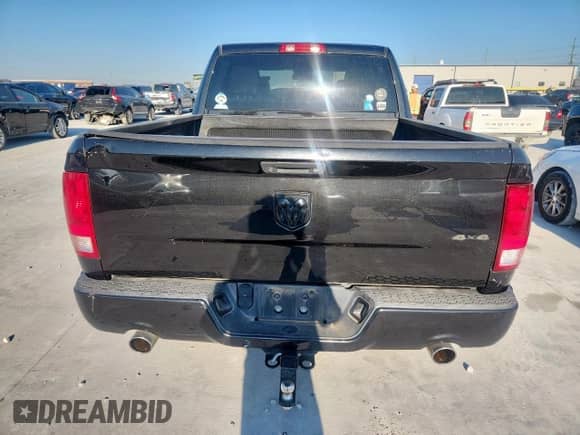 2016 Ram 1500 Express with VIN 3C6RR6KT5GG197915, listed as a Copart auction lot 68531635 with 107,518 mi miles and Salvage title. Bid and sale history available at DreamBid. Image 6.