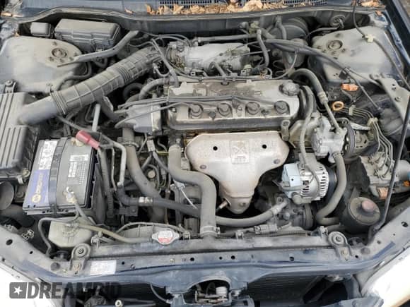 2000 Honda Accord EX with VIN 1HGCG5660YA056495, listed as a Copart auction lot 57098835 with 225,012 mi miles and Salvage title. Bid and sale history available at DreamBid. Image 11.