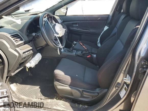 2021 Subaru WRX Premium with VIN JF1VA1C66M9817490, listed as a Copart auction lot 61607695 with 27,985 mi miles and Salvage title. Bid and sale history available at DreamBid. Image 7.