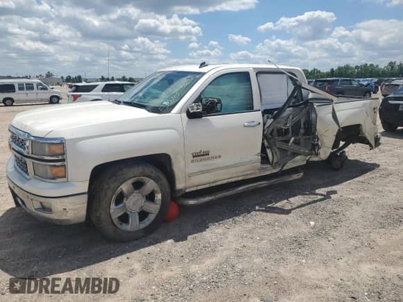 2014 Chevrolet Silverado 1500 LTZ с VIN 3GCPCSEC3EG214987, выставлен на аукционе Copart как лот 56603635 с пробегом 153 377 миль миль и Списание • Salvage title. История ставок и продаж доступна на DreamBid. Изображение 1.