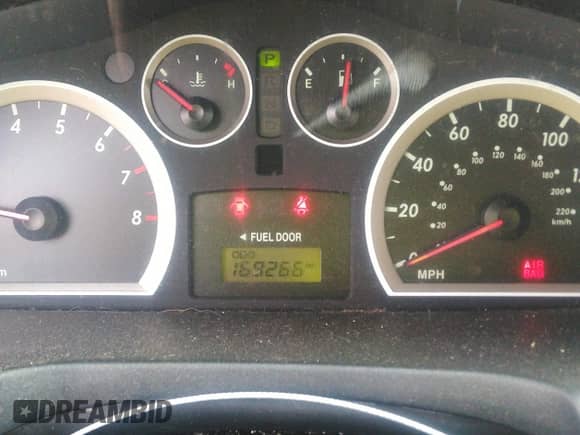 2005 Hyundai Santa Fe GLS with VIN KM8SC13D45U919600, listed as a IAAI auction lot 43293108 with 169,266 mi miles and . Bid and sale history available at DreamBid. Image 15.